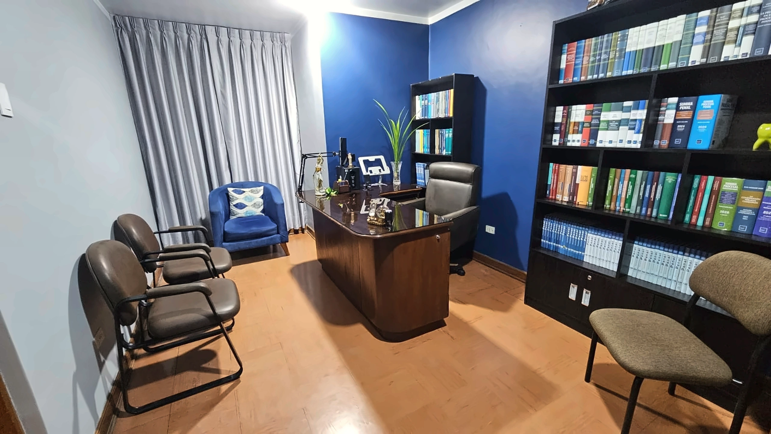 Sala de audiencias, primera fotografía del ambiente real